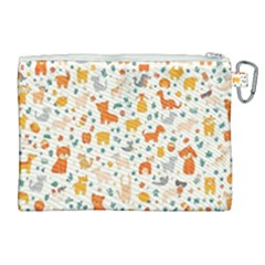 Canvas Cosmetic Bag (XL) 