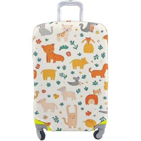 Pet Animal 04 Luggage Cover (Large) from ArtsNow.com