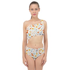 Spliced Up Two Piece Swimsuit 