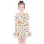 Pet Animal 04 Kids  Simple Cotton Dress