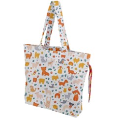 Drawstring Tote Bag 