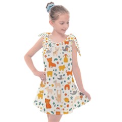 Kids  Tie Up Tunic Dress 