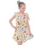 Pet Animal 04 Kids  Tie Up Tunic Dress