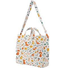 Square Shoulder Tote Bag 