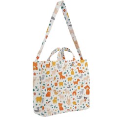 Square Shoulder Tote Bag 