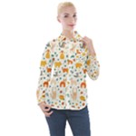 Pet Animal 04 Women s Long Sleeve Pocket Shirt