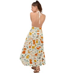 Backless Maxi Beach Dress 