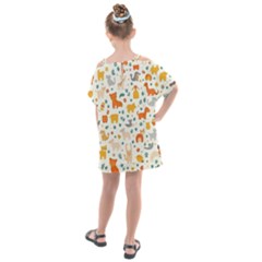 Kids  One Piece Chiffon Dress 