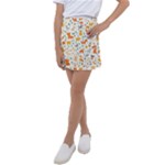 Pet Animal 04 Kids  Tennis Skirt