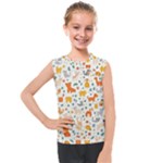 Pet Animal 04 Kids  Mesh Tank Top