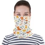 Pet Animal 04 Face Seamless Bandana (Adult)