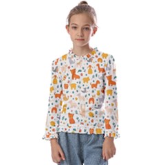 Kids  Frill Detail T-Shirt 