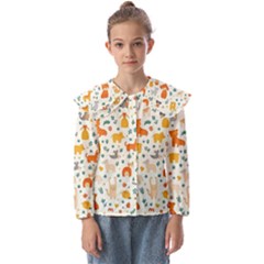 Kids  Peter Pan Collar Blouse 