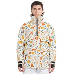 Men s Pullover Zip Ski and Snowboard Waterproof Breathable Jacket 