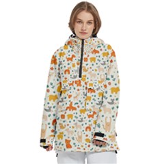 Women s Pullover Zip Ski and Snowboard Waterproof Breathable Jacket 