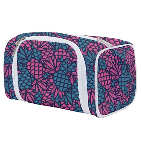 Summer Pineapples Toiletries Pouch from ArtsNow.com