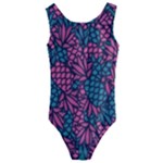 Summer Pineapples Kids  Cut-Out Back One Piece Swimsuit