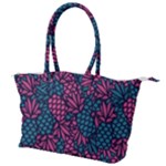 Summer Pineapples Canvas Shoulder Bag