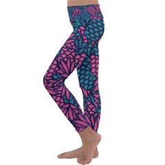 Kids  Lightweight Velour Classic Yoga Leggings 