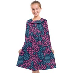 Summer Pineapples Kids  Midi Sailor Dress from ArtsNow.com