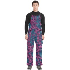 Summer Pineapples Men s Side Zip Front Pouch Ski And Snowboard Bib Pants	 from ArtsNow.com