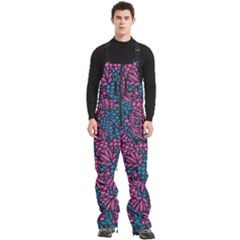 Men s Front Zip Ski And Snowboard Bib Pants 