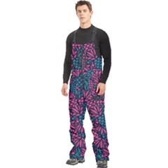 Men s Front Zip Ski And Snowboard Bib Pants 