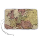 Retro Old Vintage Map Of Europe Pen Storage Case (M)