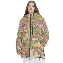 Women s Multi Pockets Zip Ski and Snowboard Waterproof Breathable Jacket 