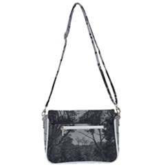 Shoulder Bag with Back Zipper 