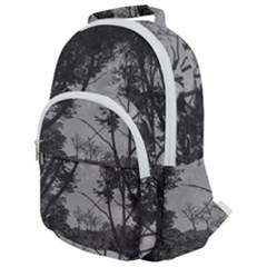 Rounded Multi Pocket Backpack 