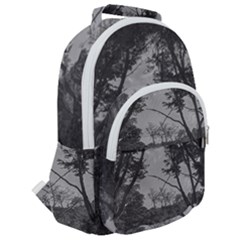 Rounded Multi Pocket Backpack 