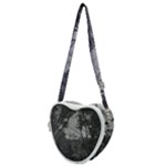 Patagonia Forest, Nahuel Huapi National Park, Rio Negro, Argentina Heart Shoulder Bag