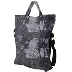 Fold Over Handle Tote Bag 