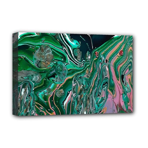 Malachite  Deluxe Canvas 18  x 12  (Stretched) from ArtsNow.com