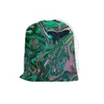 Malachite  Drawstring Pouch (Large)