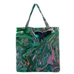 Malachite  Grocery Tote Bag