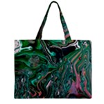 Malachite  Zipper Mini Tote Bag