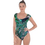 Malachite  Short Sleeve Leotard 