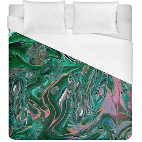 Malachite  Duvet Cover (King Size) from ArtsNow.com