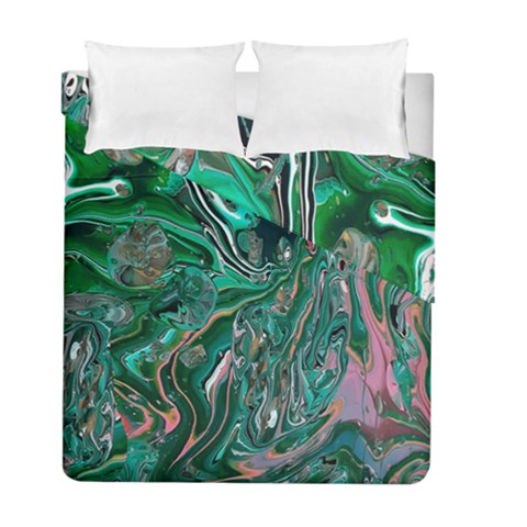 Malachite  Duvet Cover Double Side (Full/ Double Size) from ArtsNow.com