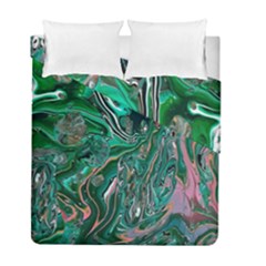 Malachite  Duvet Cover Double Side (Full/ Double Size) from ArtsNow.com