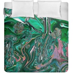 Malachite  Duvet Cover Double Side (King Size) from ArtsNow.com