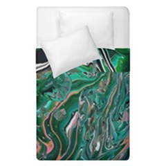 Malachite  Duvet Cover Double Side (Single Size) from ArtsNow.com