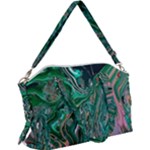 Malachite  Canvas Crossbody Bag