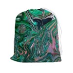 Malachite  Drawstring Pouch (2XL)