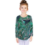 Malachite  Kids  Long Sleeve T-Shirt