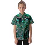 Malachite  Kids  Short Sleeve Shirt