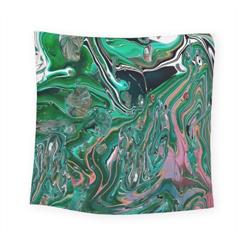 Malachite  Square Tapestry (Small) from ArtsNow.com