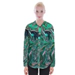 Malachite  Womens Long Sleeve Shirt